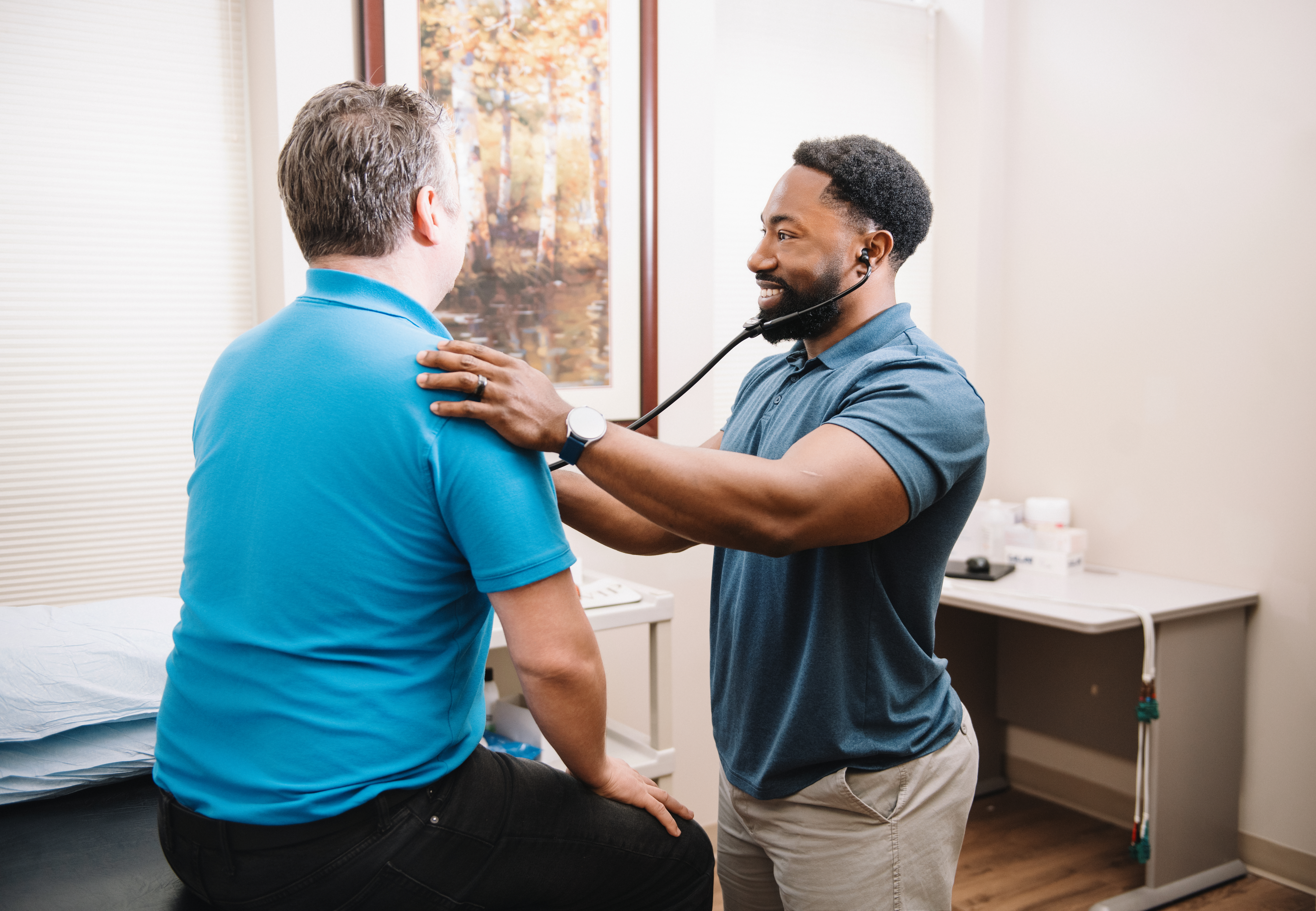 Dr. Young and Patient